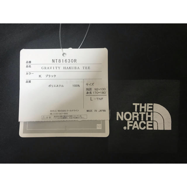 THE NORTH FACE(ザノースフェイス)のTHE NORTH FACE GRAVITY Tシャツ 白馬限定 メンズのトップス(Tシャツ/カットソー(半袖/袖なし))の商品写真