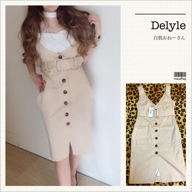 Delyle NOIR - Delyle♡フロントボタンワンピの通販 by ᙏ̤̫͚SHOP詳細 ...