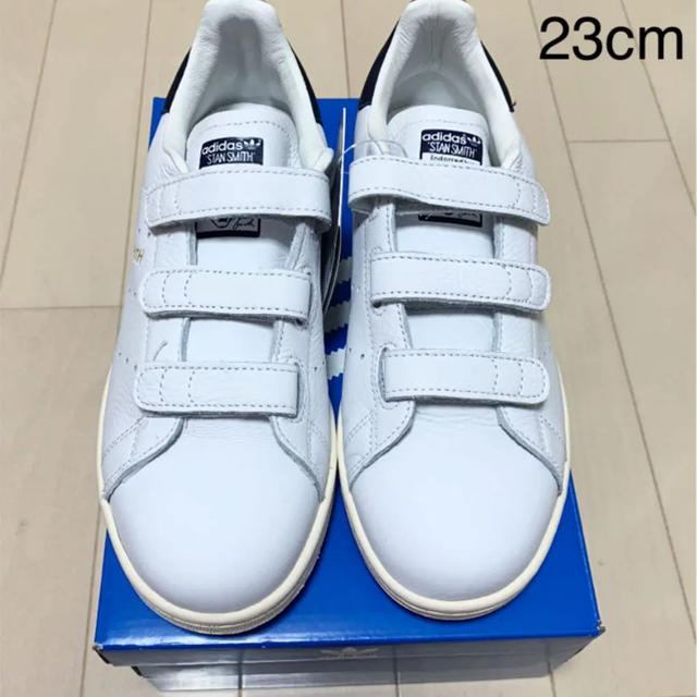 adidas アディダス スタンスミスベルクロネイビー 23cm