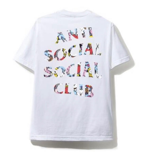 防弾少年団(BTS)(ボウダンショウネンダン)のアンチソーシャル bt21 Tシャツ M メンズのトップス(Tシャツ/カットソー(半袖/袖なし))の商品写真