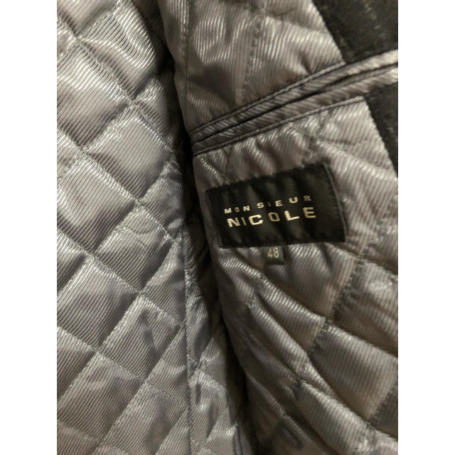 MONSIEUR NICOLE(ムッシュニコル)の⭐︎専用対応中⭐︎新品タグ付き ニコルコート メンズのジャケット/アウター(チェスターコート)の商品写真