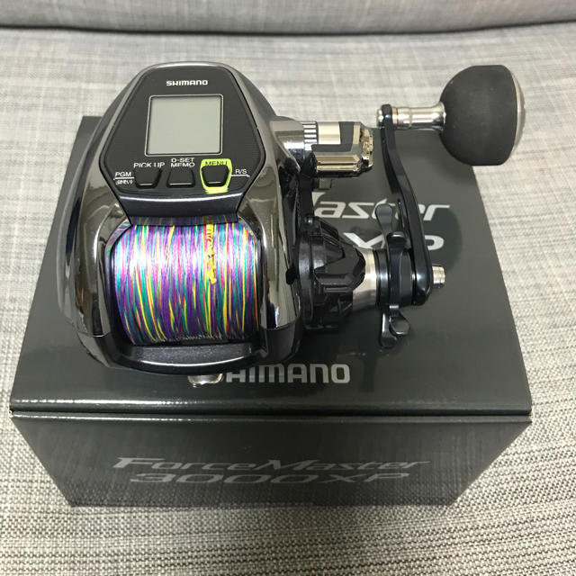 SHIMANO - シマノ 電動リール フォースマスター 3000XPの通販 by Lynus's shop｜シマノならラクマ