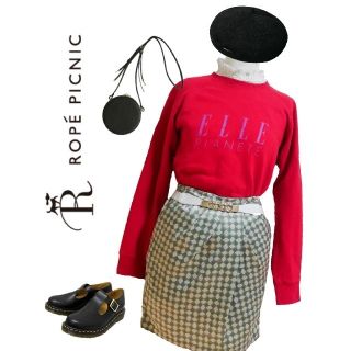 ロペピクニック(Rope' Picnic)の新品タグ付【ROPE' PICNIC】台形ミニスカート(ミニスカート)