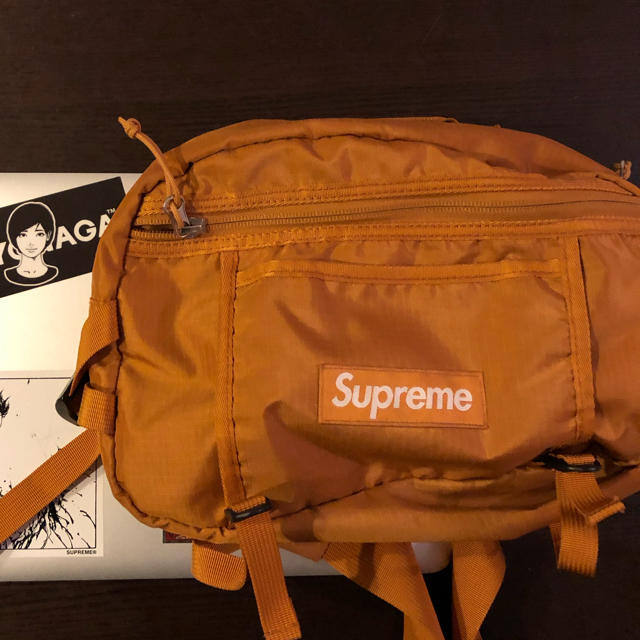 supreme waist bag イエロー