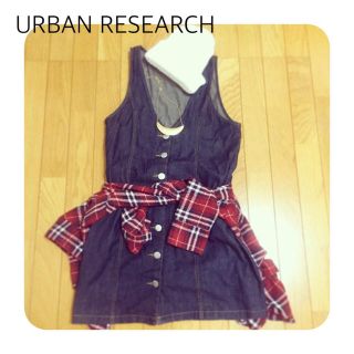 アーバンリサーチ(URBAN RESEARCH)のジャンスカ＊(ミニワンピース)