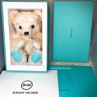 ティファニー(Tiffany & Co.)の限定 ティファニー × シュタイフ ティファニー ラブ テディベアTiffany(ぬいぐるみ)