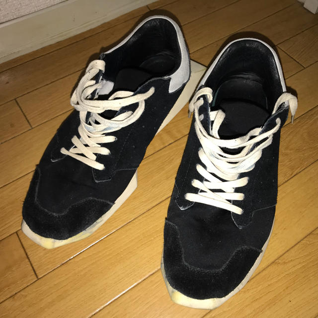 Rick Owens(リックオウエンス)のrickowens ×adidas テックランナー offwhite  メンズの靴/シューズ(スニーカー)の商品写真