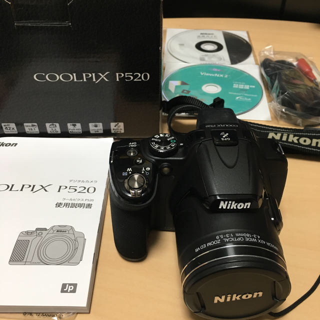 Nikon(ニコン)のNikon  COOLPIX P520 スマホ/家電/カメラのカメラ(コンパクトデジタルカメラ)の商品写真