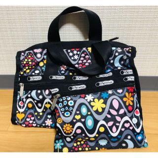 レスポートサック(LeSportsac)のLeSportsac ミニボストンバッグ ポーチ付き(ボストンバッグ)