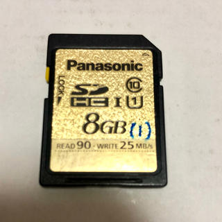 パナソニック(Panasonic)のpiroto様専用 Panasonic SDカード 8GB(PC周辺機器)