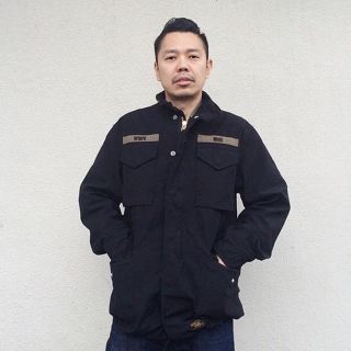 ダブルタップス(W)taps)のwtaps  M65 美品 ベージュ Mサイズ(ミリタリージャケット)