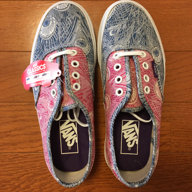 未使用VANS Holiday×Libertyリバティ限定スニーカー22.5