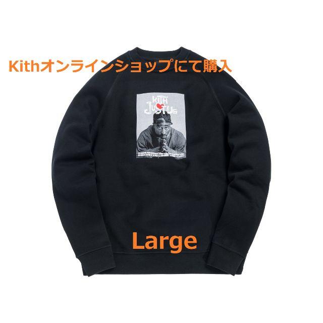 メンズL Kith x Poetic Justice Crewneck Black