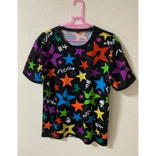 ハジ→  星柄  Tシャツ(ミュージシャン)