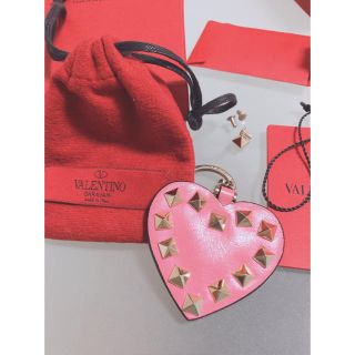 ヴァレンティノ(VALENTINO)のヴァレンティノ VALENTINO  ロックスタッズ チャーム キーホルダー(キーホルダー)