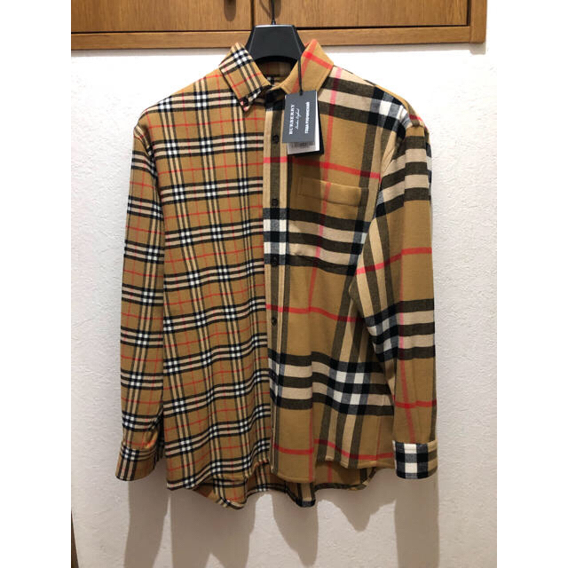上品】 gosha - BURBERRY Burberry 新品 XXS フランネルシャツ シャツ