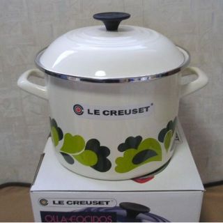 ルクルーゼ(LE CREUSET)の【ねこねこねこ様専用】 ル・クルーゼ ストックポット グリーンピーコック (鍋/フライパン)