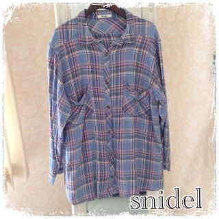 スナイデル(SNIDEL)のsnidel♡ネルシャツ(シャツ/ブラウス(長袖/七分))