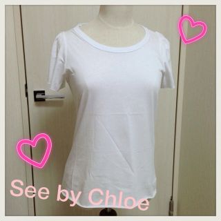 クロエ(Chloe)のSee by chloe トップス♡(Tシャツ(半袖/袖なし))