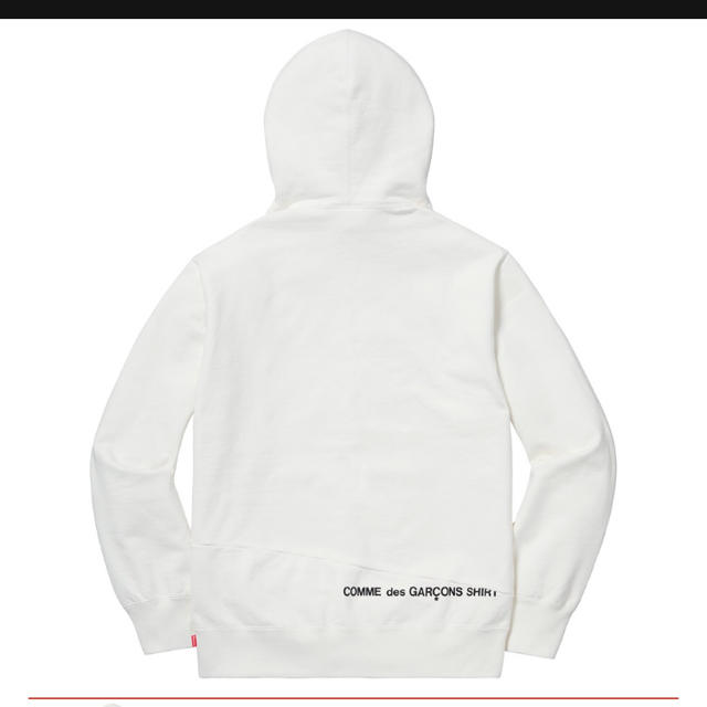 専用 Split Box Logo Hooded Sweatshirt 1