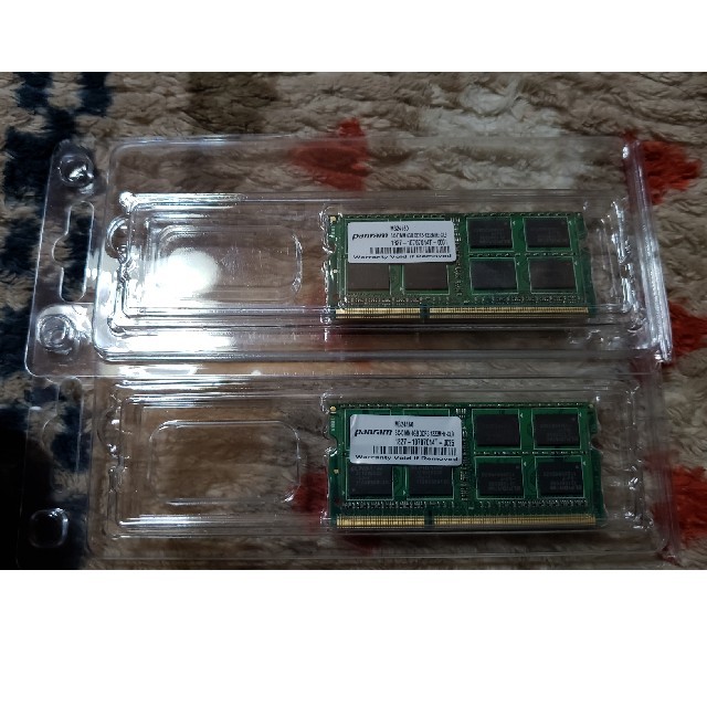 4GBx2枚組＝8GBセットノートパソコン　メモリ