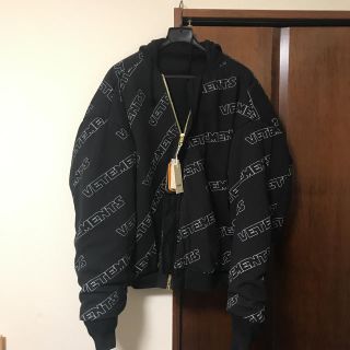 バレンシアガ(Balenciaga)のvetements alpha ボンバージャケット(ダウンジャケット)