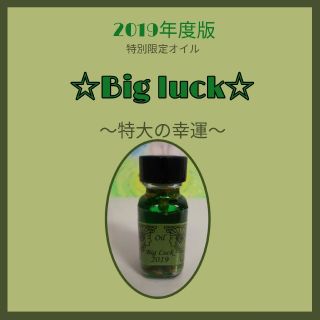 2019年度版の特大の幸運Big luck(その他)