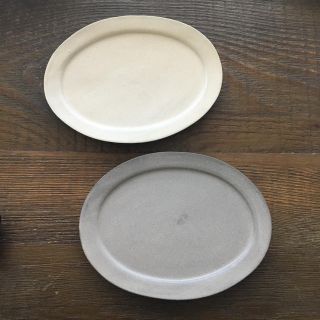 未使用　石川隆児Octogonal White Plate