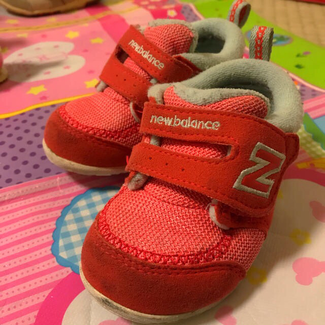 New Balance(ニューバランス)の【状態良し○】NB スニーカー キッズ/ベビー/マタニティのキッズ靴/シューズ(15cm~)(スニーカー)の商品写真