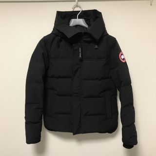 カナダグース(CANADA GOOSE)の美品 カナダグース マクミラン ブラック(ダウンジャケット)