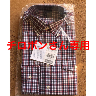 ジェイプレス(J.PRESS)の定価11500円 新品未使用 ジェイプレス 長袖チェックシャツ(シャツ)