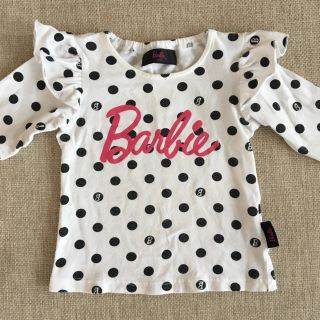 バービー(Barbie)のBarbie ベビー服 ロンT 80 カットソー ドット バービー(シャツ/カットソー)