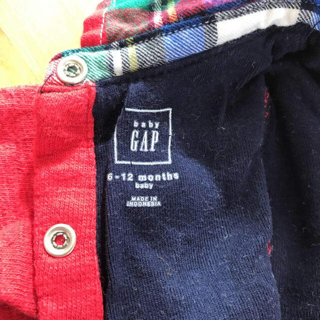 babyGAP(ベビーギャップ)の Baby GAP  カバーオール  6-12 months キッズ/ベビー/マタニティのベビー服(~85cm)(ロンパース)の商品写真