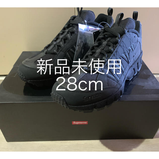 メンズSupreme Nike Air Humara black 黒 28cm 新品