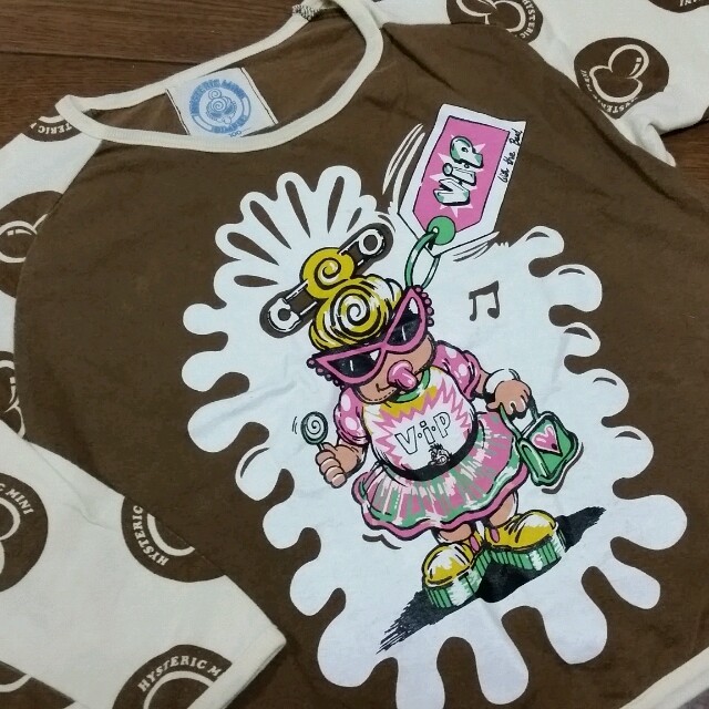 HYSTERIC MINI(ヒステリックミニ)のﾋｽﾐﾆ♡長T100 キッズ/ベビー/マタニティのキッズ服女の子用(90cm~)(その他)の商品写真