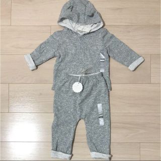 ベビーギャップ(babyGAP)のロンパース セットアップ ネイビー beby  gap リバーシブル(その他)