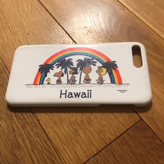 ピーナッツ(PEANUTS)のハワイ限定 日焼けSNOOPY iPhone 7プラス カバー(iPhoneケース)