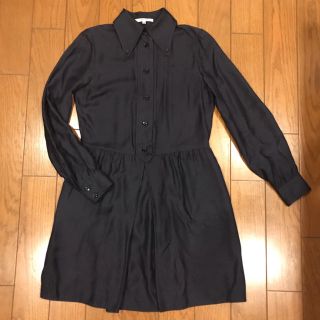 カルヴェン(CARVEN)のCARVEN シルクワンピース(ミニワンピース)