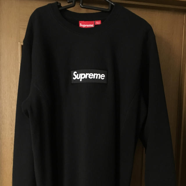 新品未使用 2015af box logo crew Mサイズメンズ