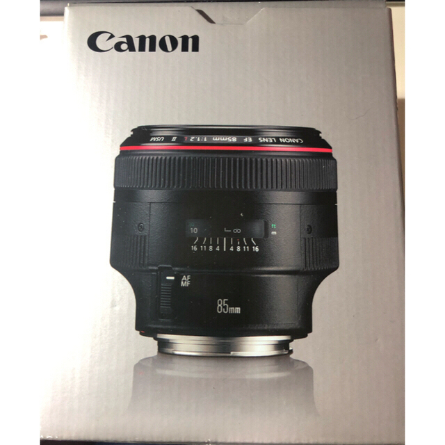 品質検査済 85mm Canon - Canon f1.2L 中古 Ⅱ レンズ(単焦点