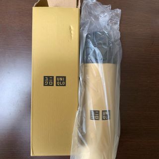 ユニクロ(UNIQLO)のUNIQLO ステンレスボトル 水筒 ユニクロ 新品 未使用 ゴールド 非売品(弁当用品)