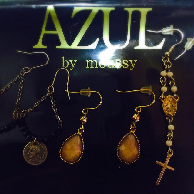 AZUL by moussy(アズールバイマウジー)のAZUL bymoussy♡ピアスセット レディースのアクセサリー(ピアス)の商品写真