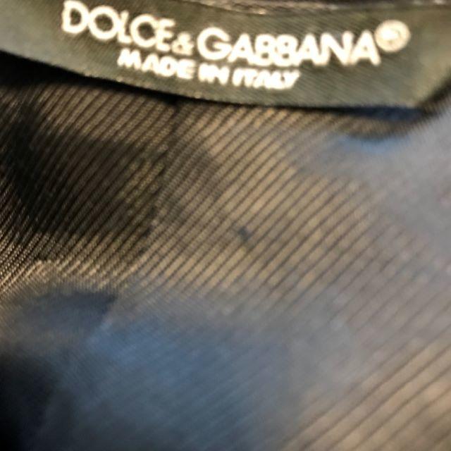 DOLCE&GABBANA(ドルチェアンドガッバーナ)の☆DOLCE&GABBANA 黒タグナローラペルブラックシルク混スーツ４６☆ メンズのスーツ(セットアップ)の商品写真