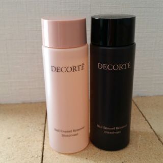 コスメデコルテ(COSME DECORTE)の1回使用　コスメデコルテ　ネイルエナメルリムーバー　2個セット(除光液)