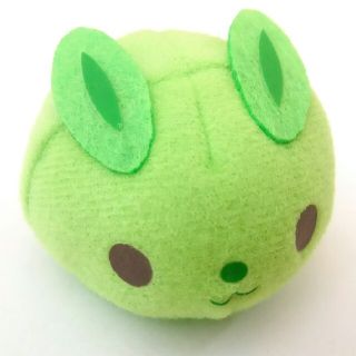 フクヤ(福屋)の【美品】うさだんご ぬいぐるみマスコット 抹茶うさだんご(キャラクターグッズ)