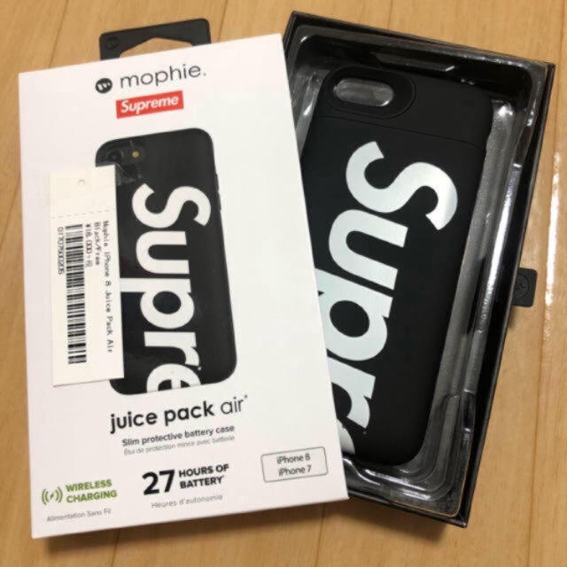 Supreme(シュプリーム)の大特価！ i Phone7/8 Juice Pack Air スマホ/家電/カメラのスマートフォン/携帯電話(バッテリー/充電器)の商品写真