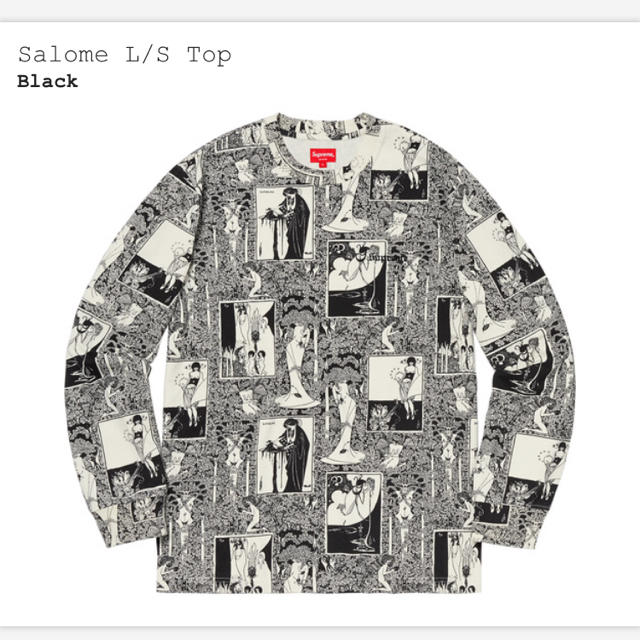 supreme salome L/S top black M - Tシャツ/カットソー(七分/長袖)