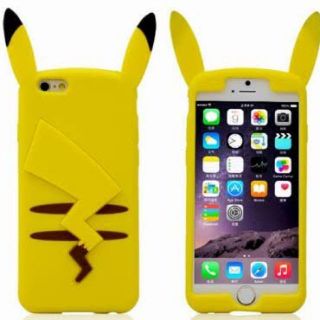 ポケモン(ポケモン)のiPhone6 / 6s 専用 ピカチュウ シリコンケース(iPhoneケース)