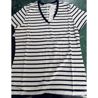 アズールバイマウジー(AZUL by moussy)のボーダーシャツ(Tシャツ(半袖/袖なし))