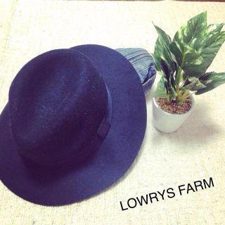 ローリーズファーム(LOWRYS FARM)のつば広HAT ♡(ハット)